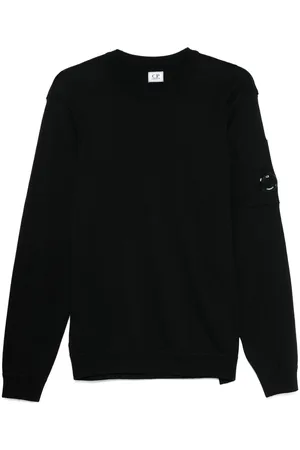 C.P. Company Pullover mit Lens-Detail