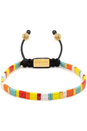 Nialaya Armband mit Logo-Schild