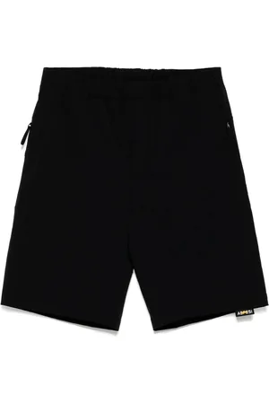 Aspesi Stückgefärbte Leinen-Shorts