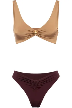 Elisabetta Franchi Zweifarbiger Bikini