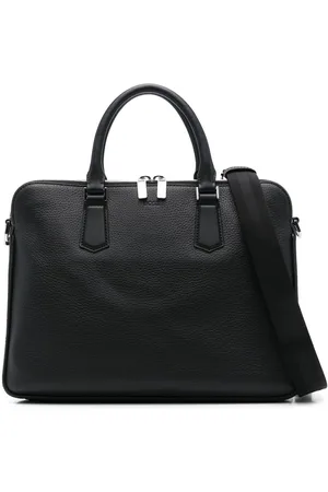 HUGO BOSS Laptoptasche aus Leder
