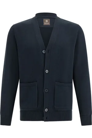 Boggi Milano Cardigan aus Bio-Baumwolle