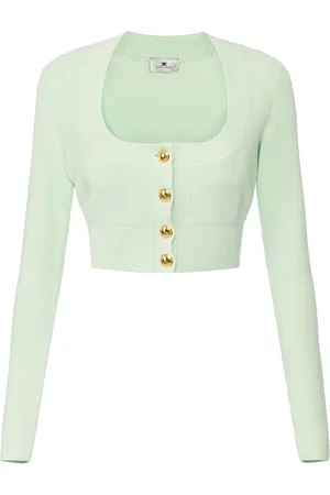 Elisabetta Franchi Klassischer Cropped-Cardigan