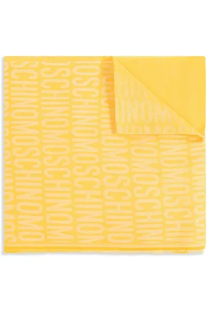Moschino Jacquard-Schal mit Logo