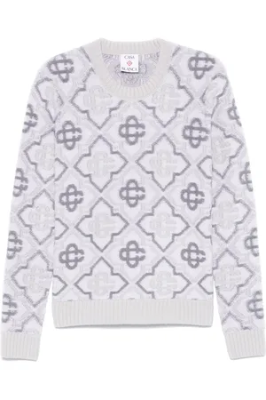 Casablanca Pullover mit Monogramm