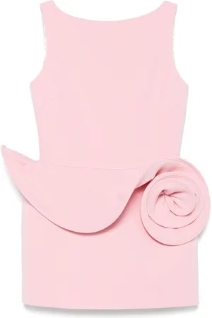 MAGDA BUTRYM Minikleid mit Blumenapplikation