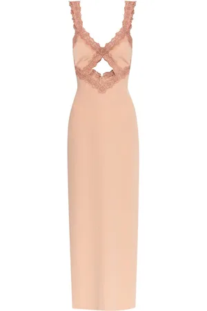 BLUMARINE Kleid mit Spitzenbesatz