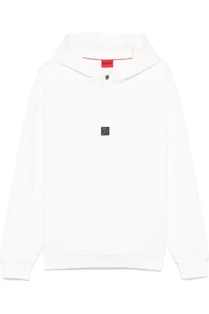 HUGO BOSS Hoodie mit Logo-Prägung