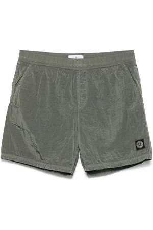 Stone Island Badeshorts mit Kompass-Motiv