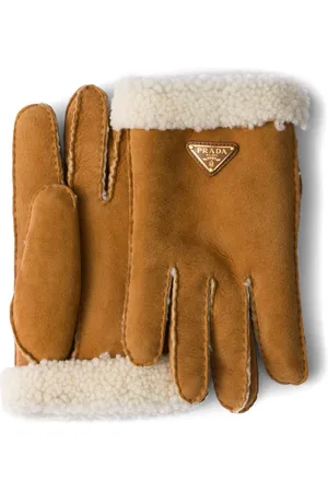 Prada Handschuhe aus Wildleder