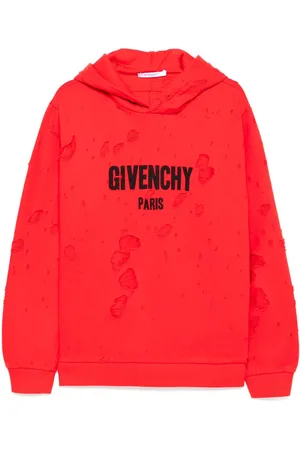 Givenchy Hoodie in Distressed-Optik