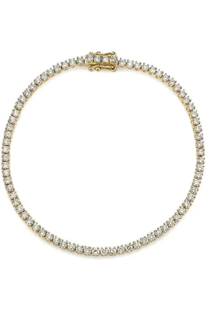 Anita 18kt Hepburn Gelbgoldarmspange mit Diamanten