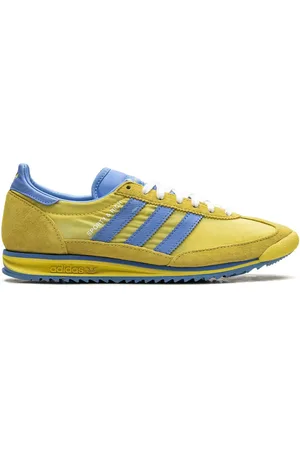 adidas X Sporty & Rich SL72 " Sweden Pack - Yellow/Blue" Sneakers