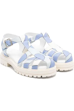 PUCCI Junior Onde Sandalen mit Print