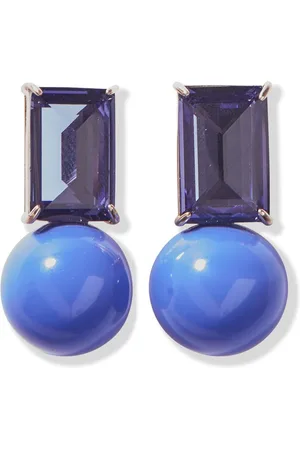 Carolina Herrera Kristall-Hängeohrringe