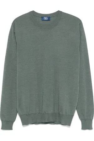 FEDELI Fein gestrickter Pullover