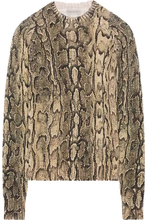 DRIES VAN NOTEN Pullover mit Schlangen-Print
