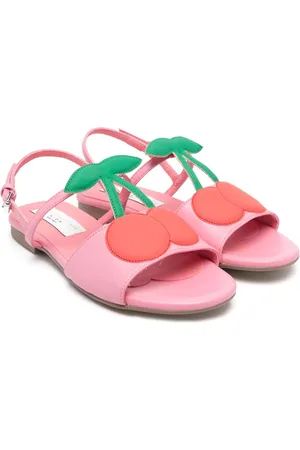 Stella McCartney Sandalen mit Kirschenmotiv