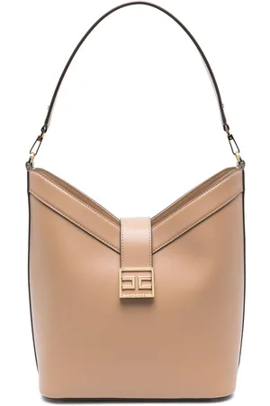 Elisabetta Franchi Schultertasche mit Logo-Schnalle