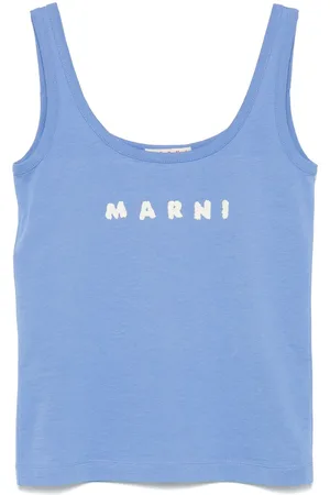 Marni Tanktop mit Logo-Print