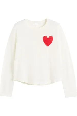 Chinti & Parker Heart Breton Pullover