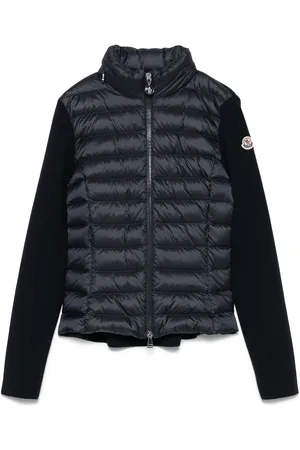 Moncler Gefütterter Cardigan mit Reißverschluss