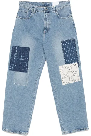 Axel Arigato Jeans im Patchwork-Look