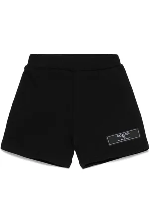 Balmain Short mit Jersey-Struktur