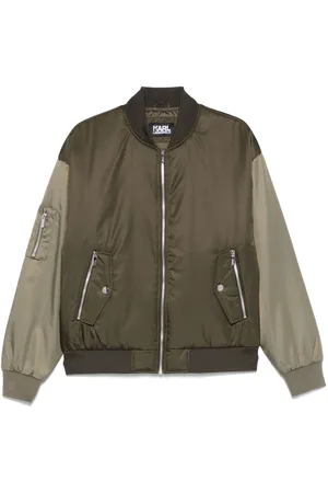 Karl Lagerfeld Zweifarbige Bomberjacke
