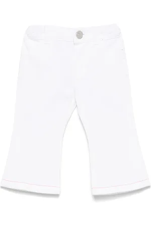 Missoni Jeans mit Zickzackstickerei