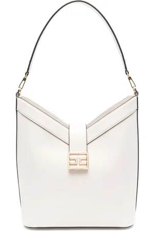 Elisabetta Franchi Schultertasche mit Logo-Schnalle