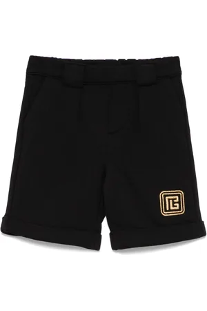 Balmain Joggingshorts mit Logo-Stickerei
