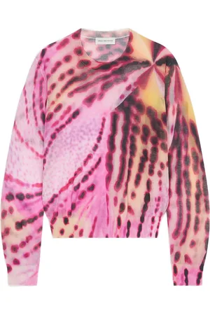 DRIES VAN NOTEN Pullover mit Blumen-Print