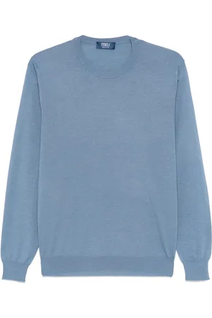 FEDELI Fein gestrickter Pullover