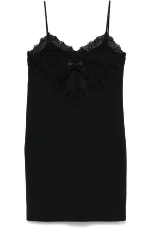 BLUMARINE Minikleid mit Spitzendetail