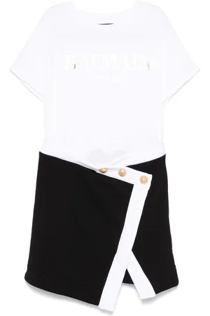 Balmain Kleid mit Rockeinsatz