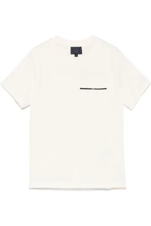 FAY T-Shirt mit Logo-Detail