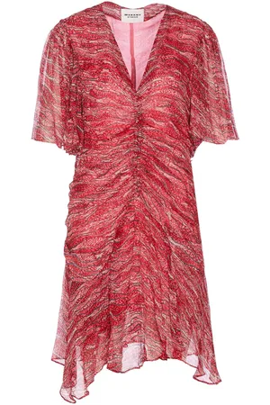 Marant Etoile Vivienne Chiffon-Minikleid