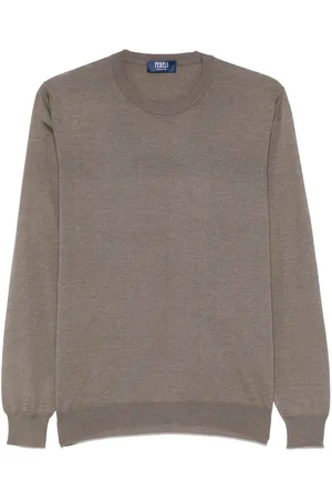 FEDELI Fein gestrickter Pullover
