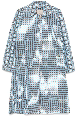 ERMANNO SCERVINO Trenchcoat mit geometrischem Print