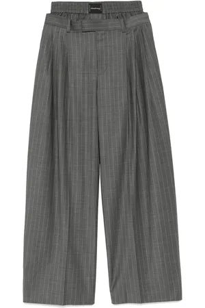 Alexander Wang Bundfaltenhose mit Boxerdetail