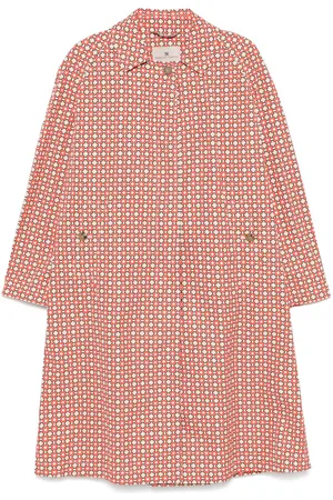 ERMANNO SCERVINO Trenchcoat mit geometrischem Print