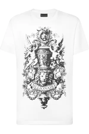 BILLIONAIRE T-Shirt mit Logo-Print