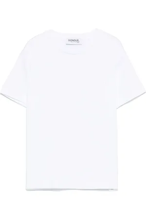 Dondup T-Shirt mit Logo-Stickerei