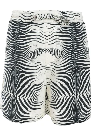 Roberto Cavalli Shorts mit Zebra-Print