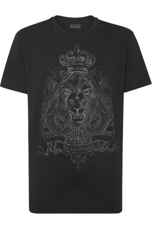 BILLIONAIRE T-Shirt mit Logo-Print