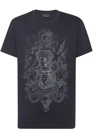 BILLIONAIRE T-Shirt mit Logo-Print