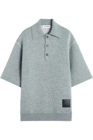 Lanvin Poloshirt mit Logo-Patch