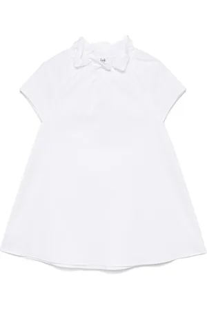 Il gufo Kleid mit Logo-Stickerei
