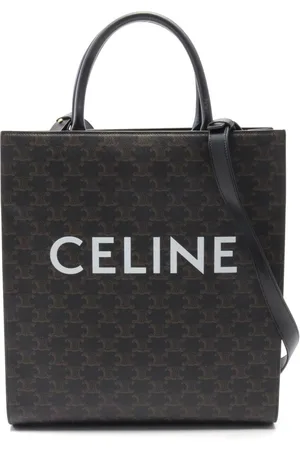 Céline 2010 mittelgroße Vertical Hippopotamus Tote Bag